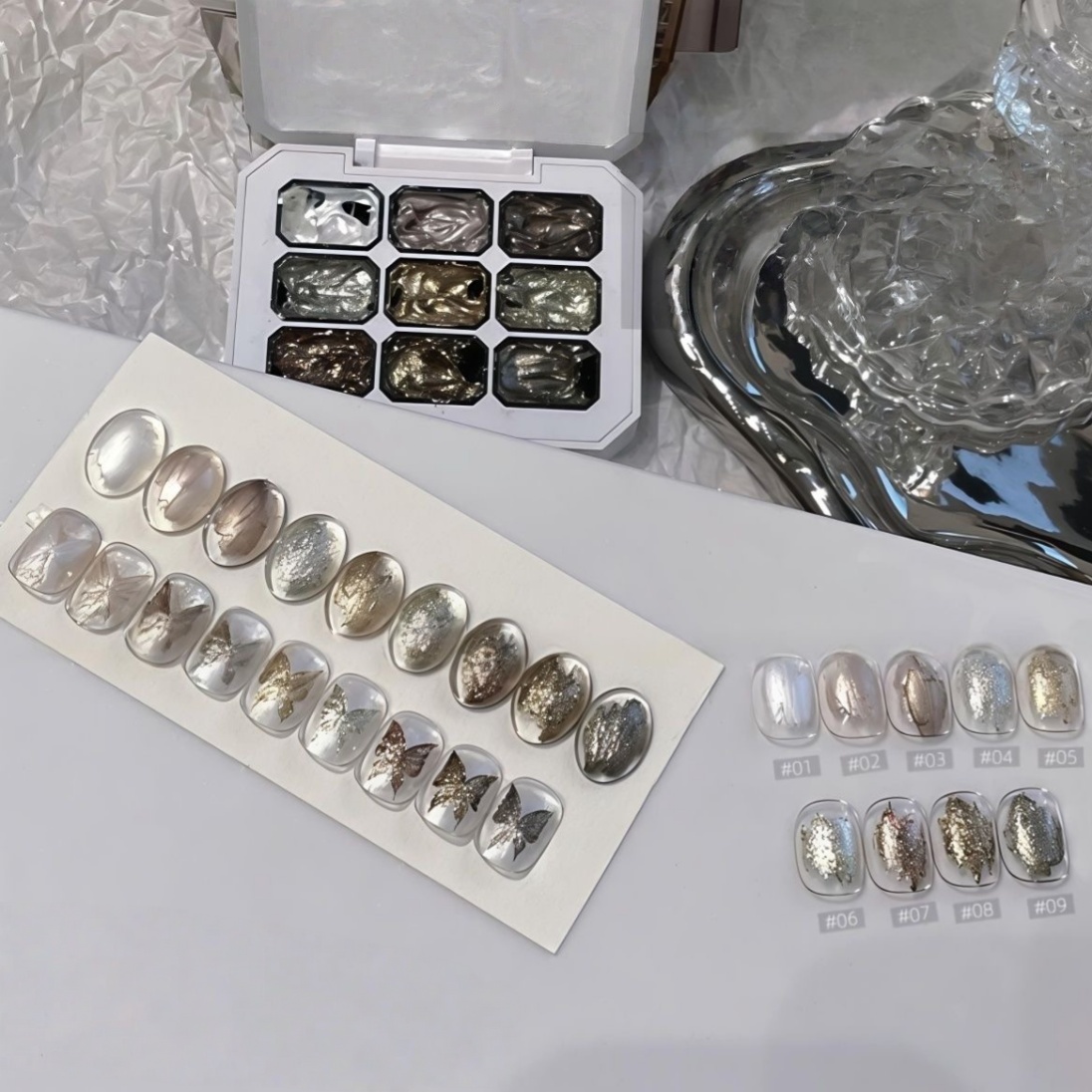 9 Grid Solid Nail Polish, Meta - đánh giá và giá Hair Care Gel