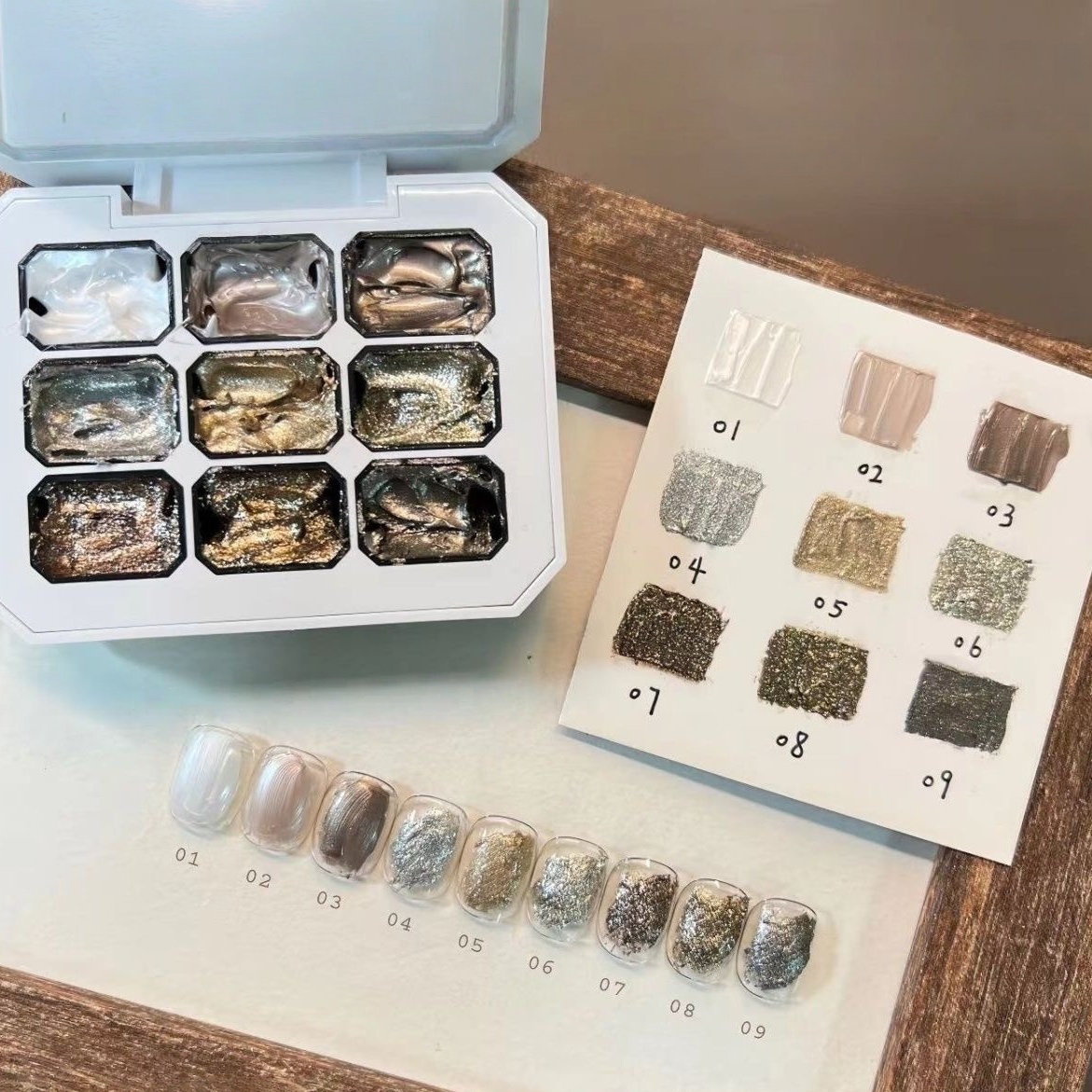 9 Grid Solid Nail Polish, Meta - đánh giá và giá Hair Care Gel