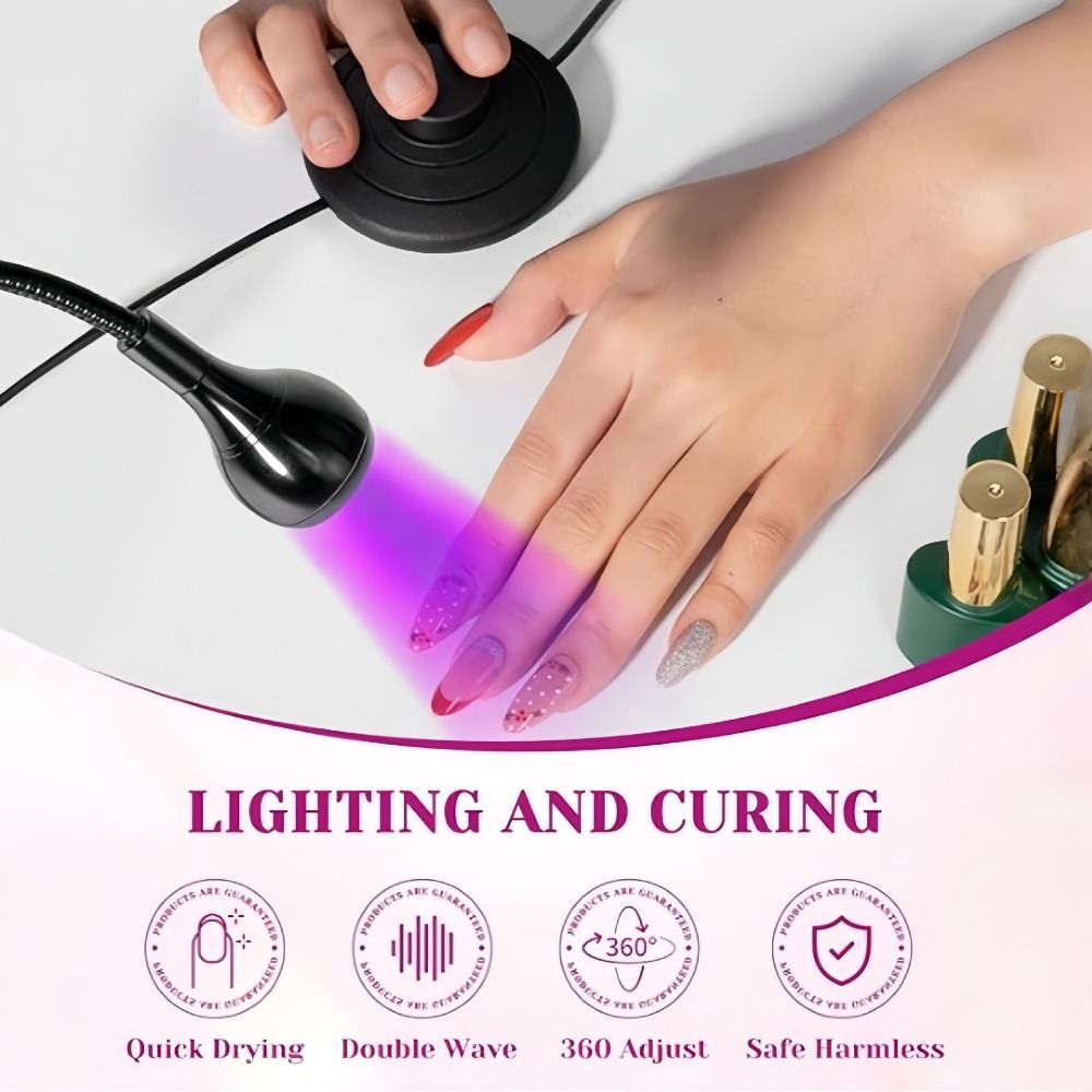 5W/3W UV Led Nail Lamp Foot Pe - đánh giá và giá Hair Care Gel
