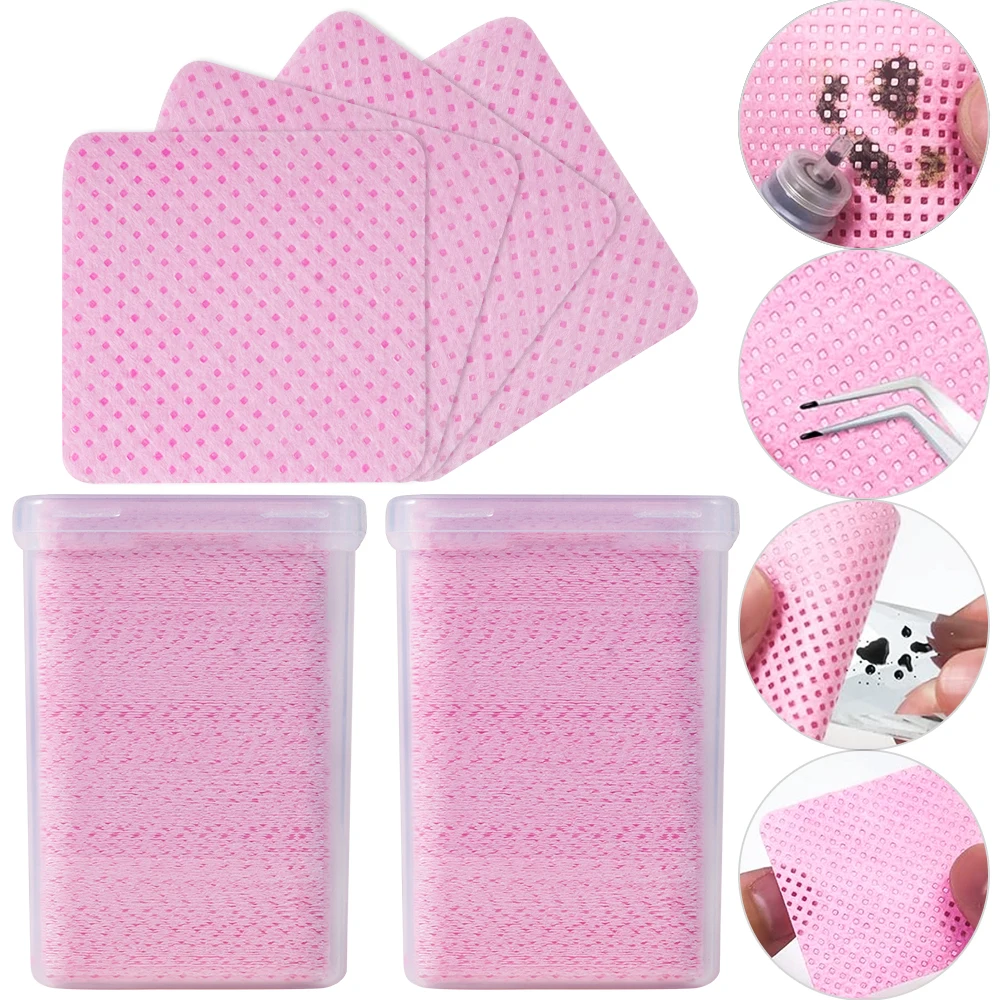 200Pcs Pink Lint-Free Nail Pol - đánh giá và giá Hair Care Gel