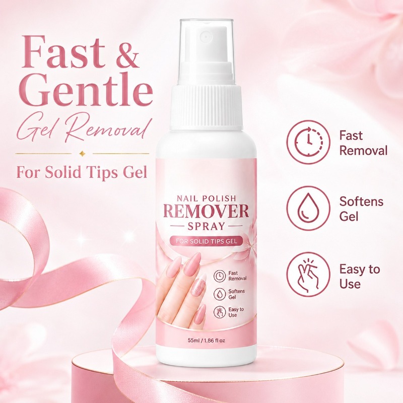 Nail Remover Spray Solid Nail  - đánh giá và giá Hair Care Gel