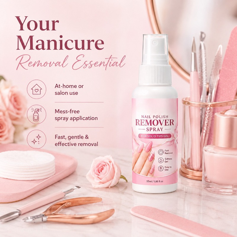 Nail Remover Spray Solid Nail  - đánh giá và giá Hair Care Gel