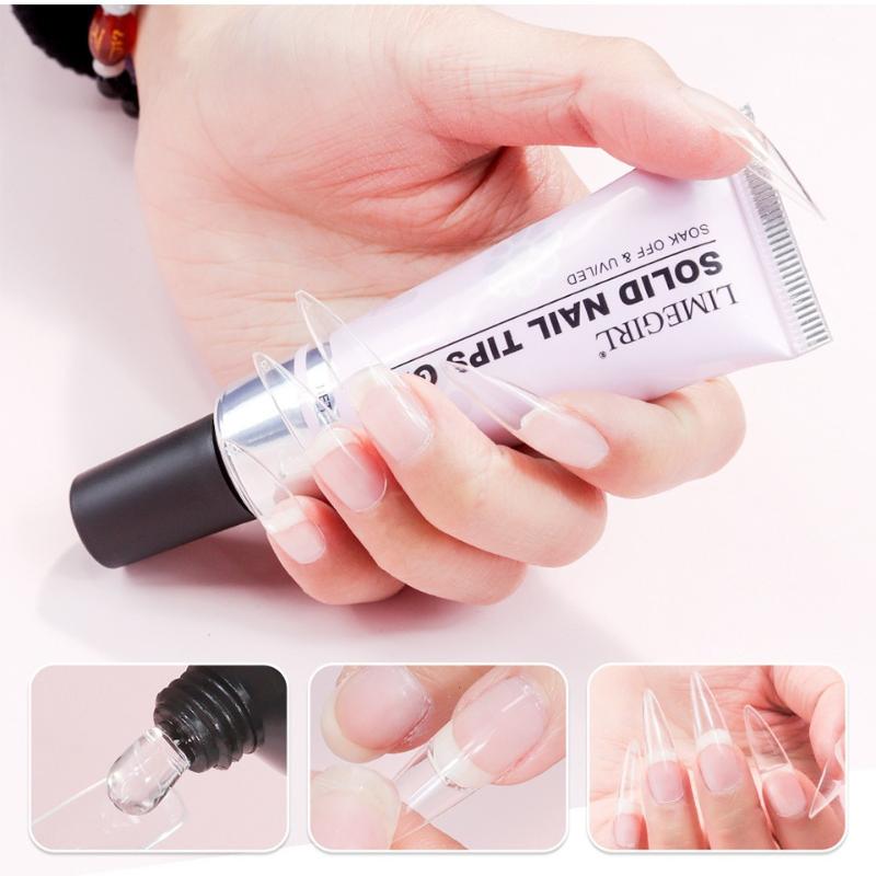 30g Soft Transparent Nail Tips - đánh giá và giá Hair Care Gel