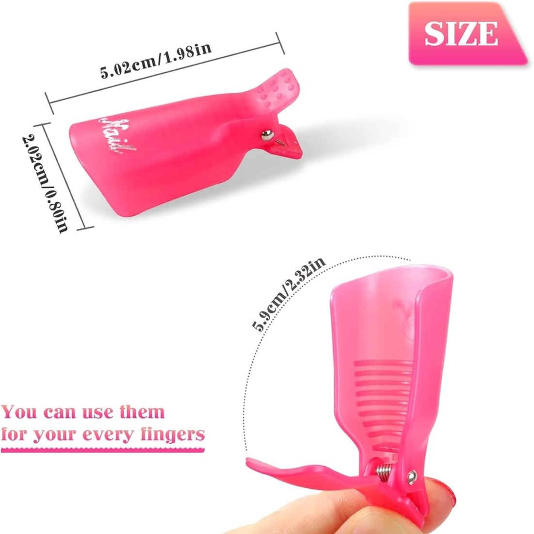 10 Pcs Nail Polish Remover Cli - đánh giá và giá Hair Care Gel